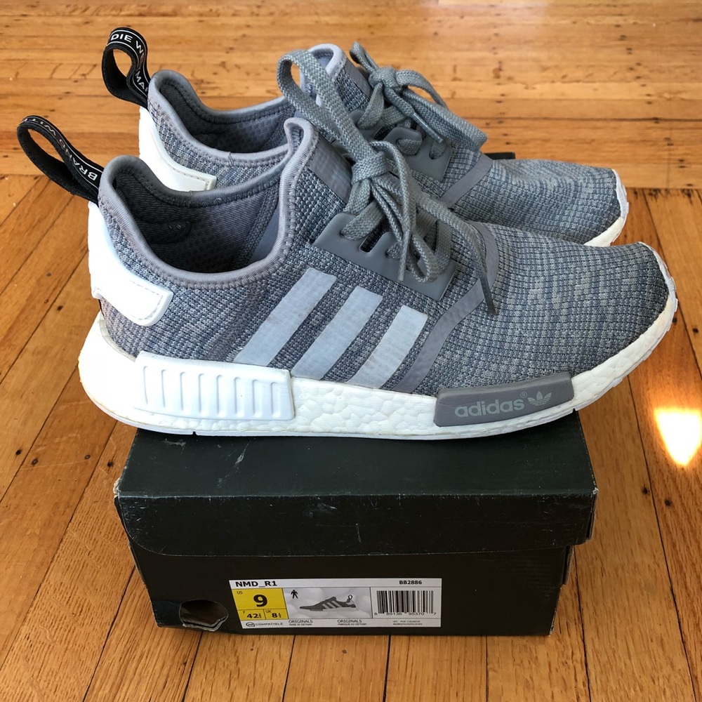 Adidas NMD - Glitch Solid Grey Camo